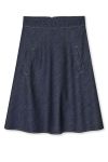 Mads Nørgaard - Nederdel - Cosy Denim Stelly Skirt - Dark Indigo