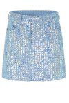 Crás - Nederdel - Northcras Skirt - Blue Glitter