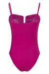 Crás - Badedragt - Elsacras Swimsuit - Fuchsia Red 