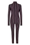 Crás - Jumosuit - Kimcras Jumpsuit - Pinstripe Hearts