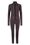 Crás - Jumosuit - Kimcras Jumpsuit - Pinstripe Hearts