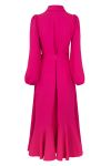 Crás - Kjole - Lotuscras Dress - Fuchsia Pink 