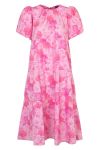Crás - Kjole - Lydiacras Dress - Pink Rosegarden