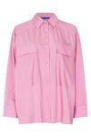 Crás - Skjorte - Officecras Shirt - Pink Stripe