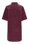 JDY - Kjole - Shiraz S/S Button Dress - Fig (Levering midt august)