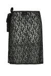 Neo Noir - Nederdel - Diffana Wrap Skirt - Black