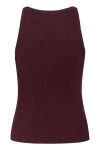 Gestuz - Top - Drew Rhinestone Logo Tank - Aronia