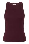 Gestuz - Top - Drew Rhinestone Logo Tank - Aronia