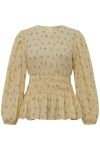 A-View - Bluse - Elinor Blouse - Pale Yellow