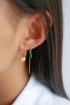 Enamel - Øreringe - Earring Eleanor - Petrol Green