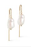 Enamel - Øreringe - Earring Twin Pearls - Pearl