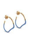 Enamel - Øreringe - Sway Hoops - Cornflower