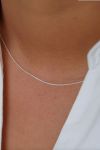 Enamel - Halskæde - Necklace Naomi - Silver