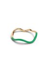 Enamel - Ring - Sway Ring - Grass Green