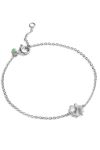 Enamel - Armbånd - Bracelet Organic Clover - Silver