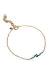 Enamel - Armbånd - Twist Bracelet - Petrol Green