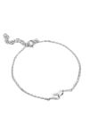 Enamel - Armbånd - Twist Bracelet - Silver 