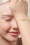 ❤︎ Enamel - Armbånd - Twist Bracelet - Twist Gold