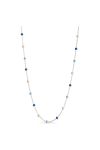 Enamel - Halskæde - Necklace Lola - 38x2 - Marine