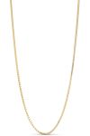 Enamel - Halskæde - Box Chain Necklace - Gold 