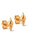 Enamel - Øreringe - Shelly Stud - Gold