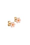 Enamel - Øreringe - Blossom Studs - Orange