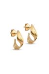 Enamel - Øreringe - Hoops, Daia - Gold