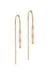 Enaeml - Øreringe - Earring Ivanna - Light Champagne/Amethys/Olive/Peridot