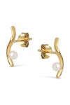 Enamel - Øreringe - Ivory Studs - Pearls