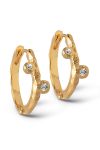 Enamel - Øreringe - Kamma Hoops - Gold
