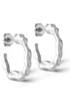 Enamel - Øreringe - Leone Hoops - Silver