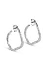 Enamel - Øreringe - Sway Hoops - Silver 