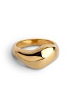 Enamel - Ring - Ring, Agnete Large - Gold