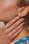 Enamel - Ring - Asta - Pearl