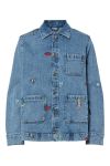 Pieces - Skjorte - Jidi LS Denim Shacket - Medium Blue Denim