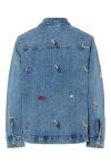 Pieces - Skjorte - Jidi LS Denim Shacket - Medium Blue Denim