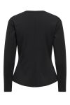 JDY - Bluse - JDY Eva L/S Top - Black