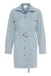 Gestuz - Kjole - NilaGZ Dress - Iceblue Logo