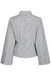 Neo Noir - Skjorte - Fenli Striped Shirt - Grey