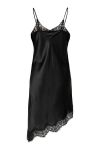 JDY - Kjole - Fifi S/L Asym Lace Dress - Black 