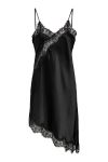 JDY - Kjole - Fifi S/L Asym Lace Dress - Black 