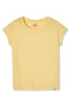Mads Nørgaard - T-shirt - Fine Jersey Teasy Tee FAV - Straw