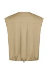 Neo Noir - Flo Balloon Twill Vest - Taupe