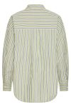 Ichi - Skjorte - Fluca - Green Stripe