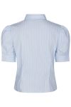 Neo Noir - Skjorte - Frannie Soft Stripe Shirt - Light Blue