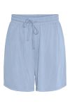 Pieces - Shorts - Anora Hw Shorts - Cashmere Blue