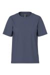 Pieces - T-shirt - Ria SS Solid Tee - Ombre Blue