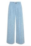 Gestuz - Bukser - JeanettaGZ HW Pants - Distressed Blue