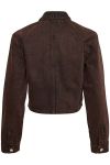 Gestuz - Jakke - JamillaGZ Jacket - Bitter Chocolate