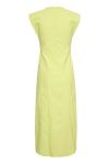 Gestuz - Kjole - AuroraGZ Midi Dress - Sunny Lime